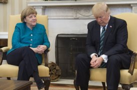 US-GERMANY-TRUMP-MERKEL